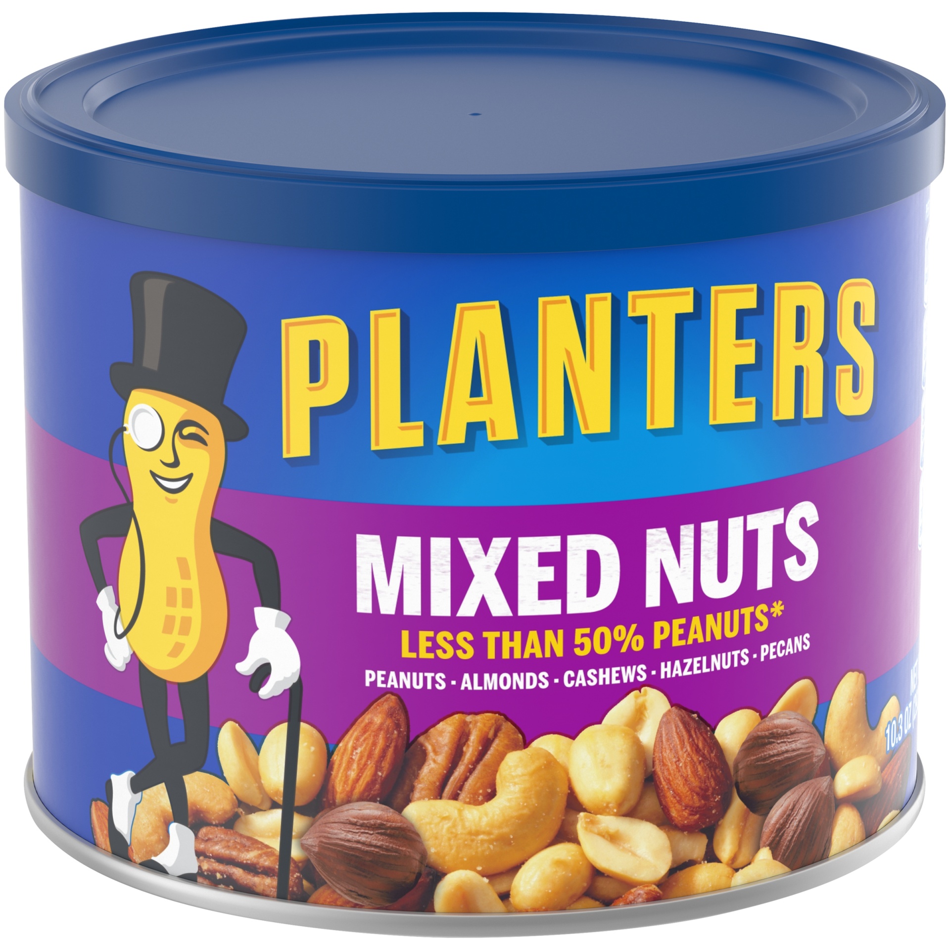slide 10 of 15, Planters Salted Mixed Nuts 10.3 oz, 10.3 oz
