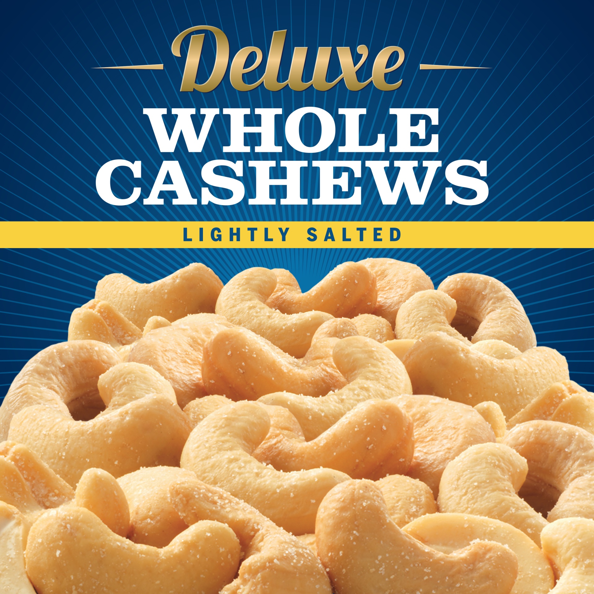 slide 5 of 13, Planters Deluxe Whole Lightly Salted Cashews 18.25 oz, 18.25 oz