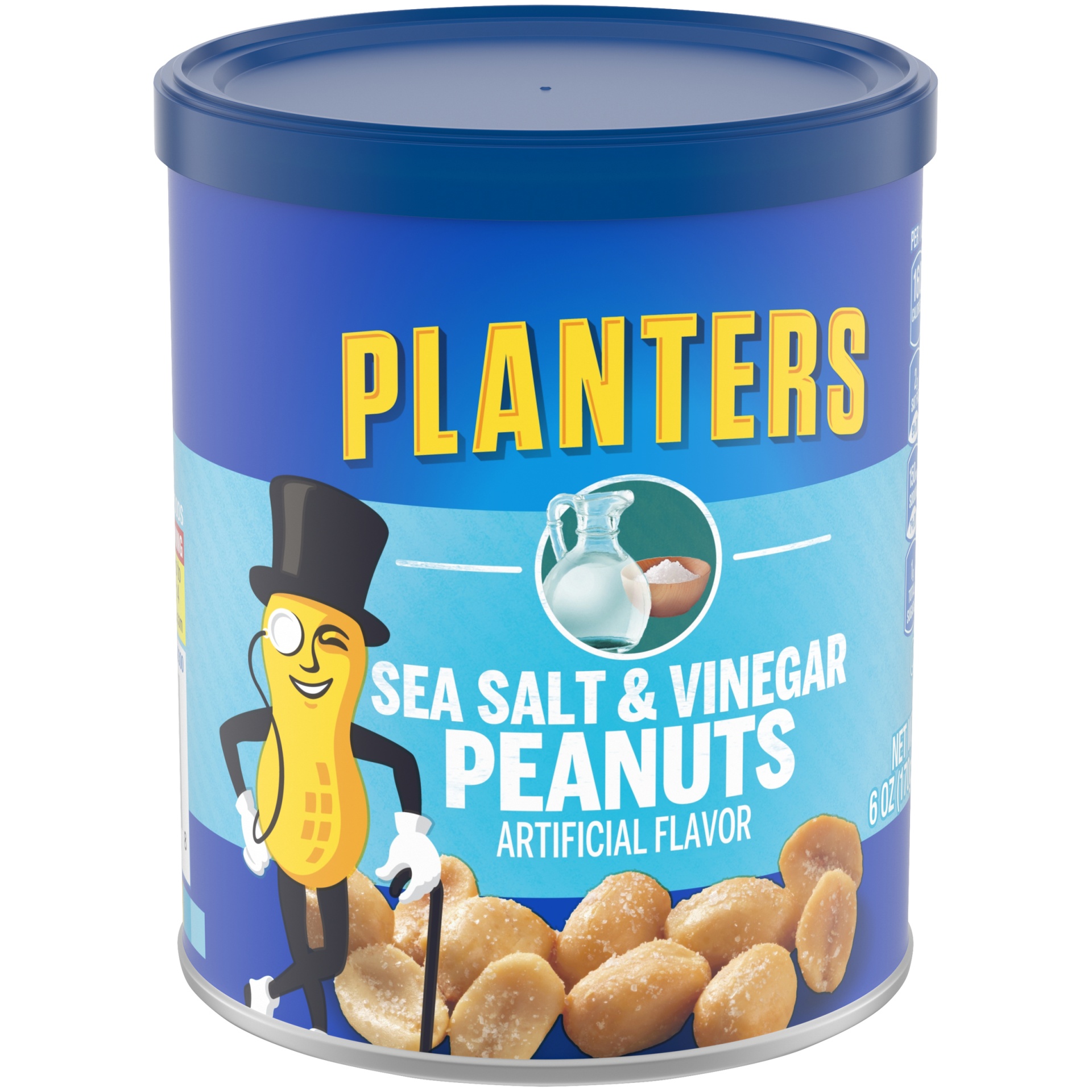 slide 2 of 6, Planters Sea Salt & Vinegar Peanuts 6 oz, 6 oz