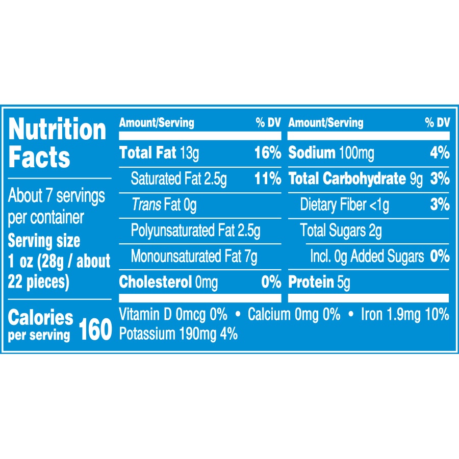 slide 7 of 14, Planters Whole Salted Cashews 6.5 oz, 6.5 oz