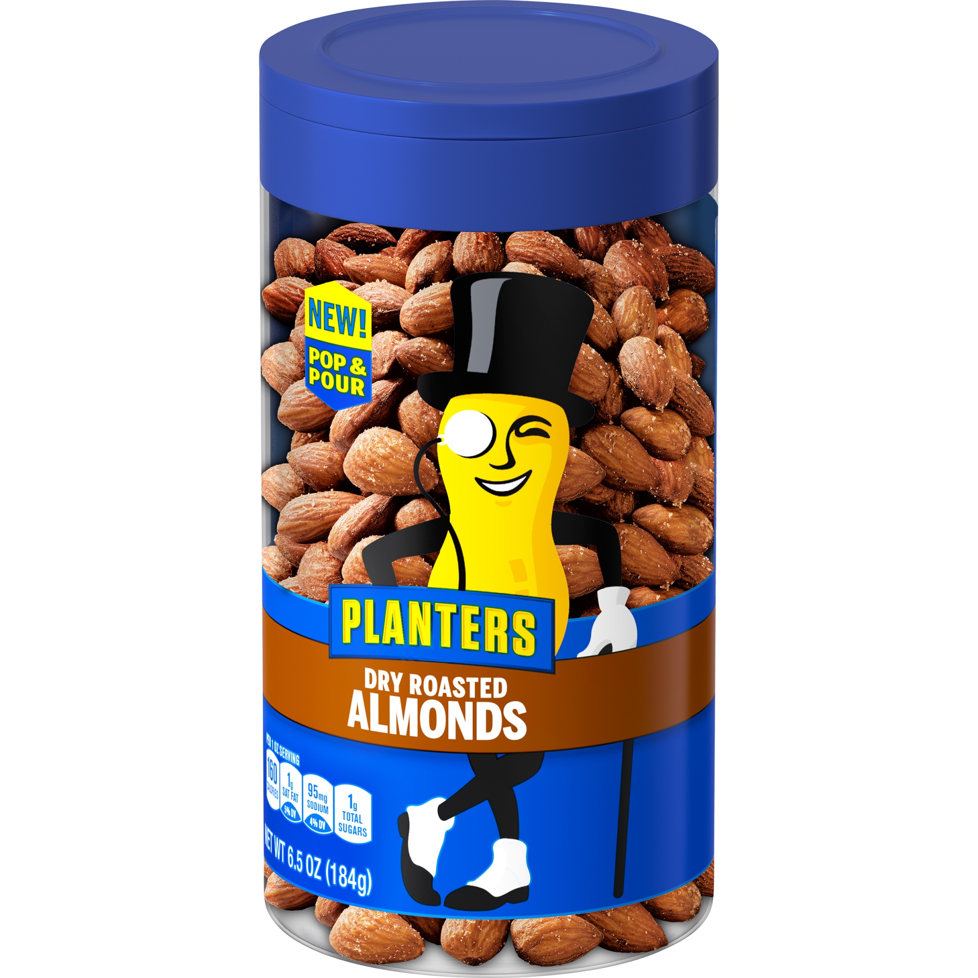 slide 5 of 14, Planters Almonds 6.5 oz, 6.5 oz