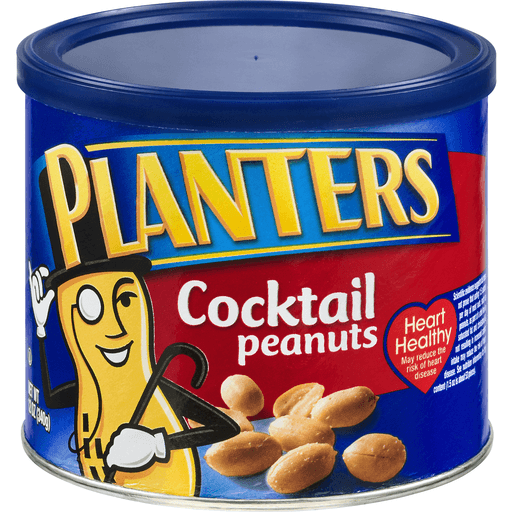 slide 2 of 6, Planters Salted Cocktail Peanuts 12 oz, 12 oz