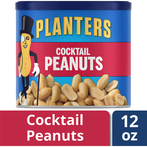 slide 5 of 6, Planters Salted Cocktail Peanuts 12 oz, 12 oz