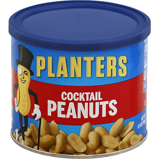 slide 4 of 6, Planters Salted Cocktail Peanuts 12 oz, 12 oz