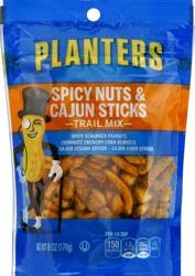Planters Trail Mix, Spicy Nuts & Cajun Sticks 6 Oz