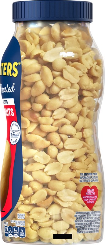 slide 5 of 5, Planters Dry Roasted Unsalted Peanuts 16 oz, 16 oz