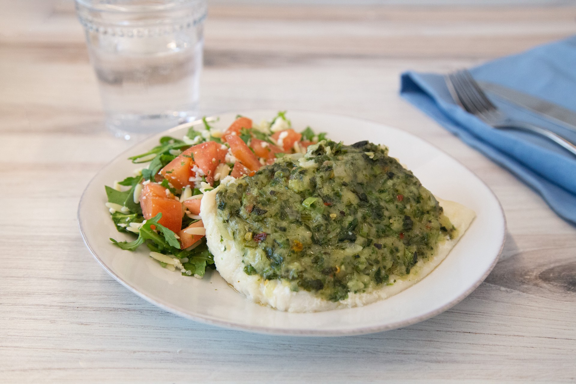 slide 2 of 3, Orca Bay Thai Chili Mango Sole, 7 oz