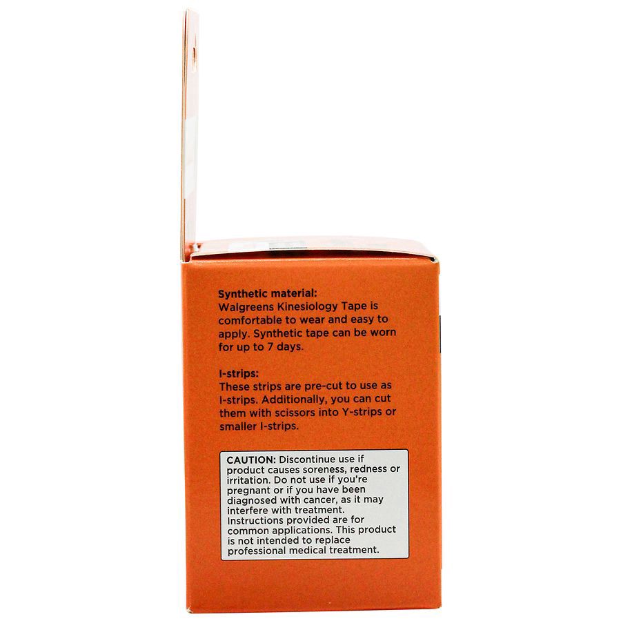 slide 2 of 4, Walgreens Black Synthetic Kinesiology Tape I-Strips, 20 ct