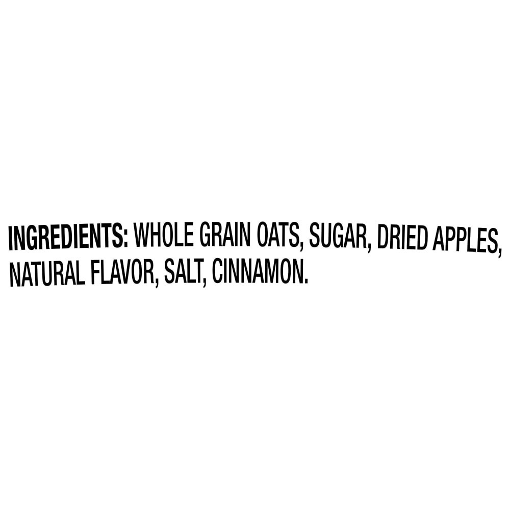 slide 2 of 5, Quaker Oatmeal, Instant, Apples & Cinnamon, 1.51 oz