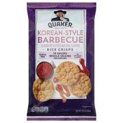 Quaker® Korean Bbq Rice Crisps, 3.03 oz