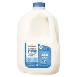 Giant Eagle 2% Reduced Fat Milk
