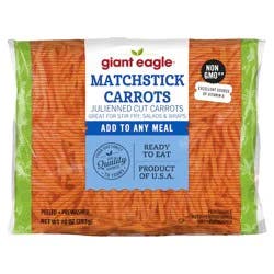 Giant Eagle Carrots, Matchstick, Julienned Cut