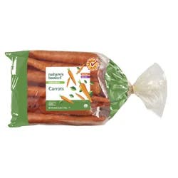 Nature's Basket Organic Carrots, 80oz, Family Size