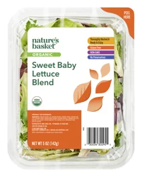 Nature's Basket Baby Lettuce, Sweet Blend