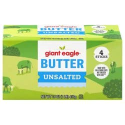 Giant Eagle Unsalted Butter
