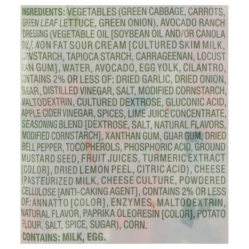 slide 5 of 5, Giant Eagle Chopped Avocado Ranch Salad Kit, 12.8 oz