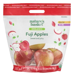 Nature's Basket Fuji Apples, Organic