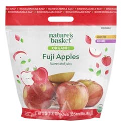 Nature's Basket Fuji Apples, Organic
