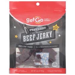 GetGo All Natural Peppered Beef Jerky 2.85 oz