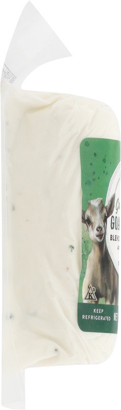 slide 2 of 5, Market District Garlic & Herb Goat Cheese, 4 oz