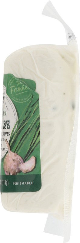 slide 3 of 5, Market District Garlic & Herb Goat Cheese, 4 oz