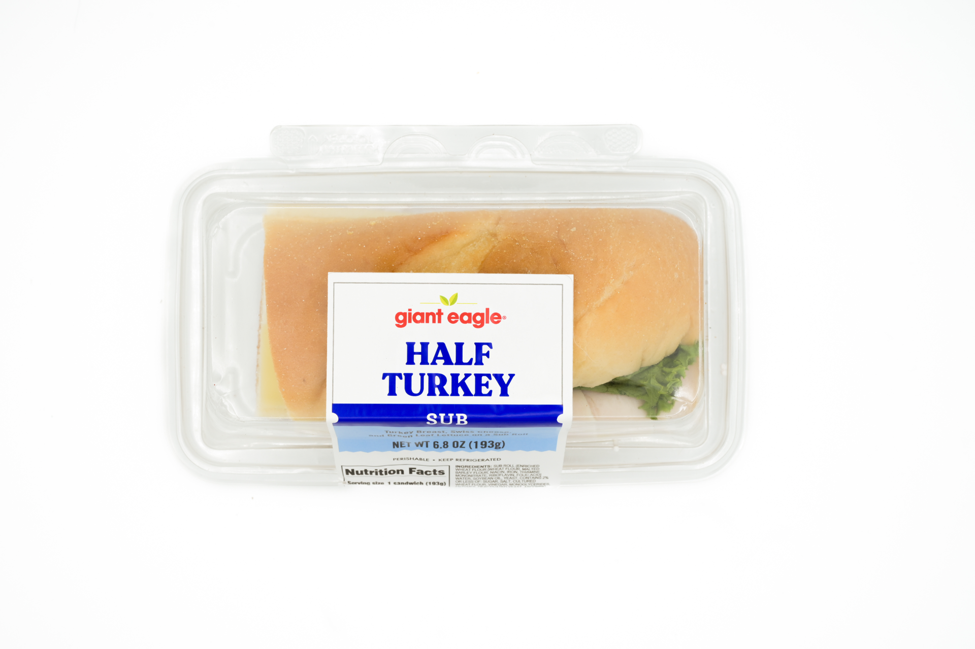 slide 2 of 2, Ge Half Turkey Sub, 1 ct