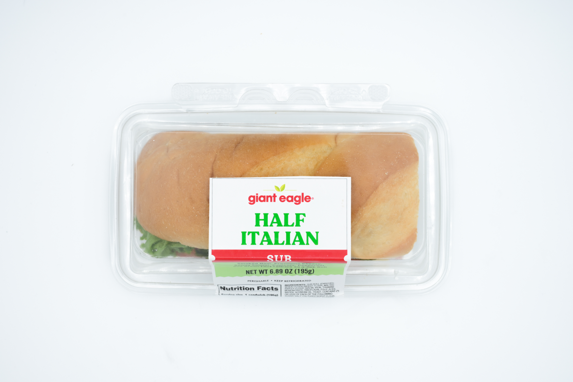 slide 2 of 2, Ge Half Italian Sub, 1 ct