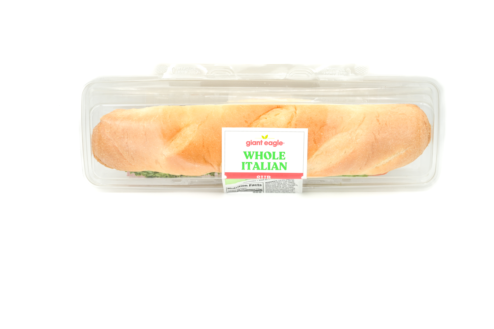 slide 2 of 2, Ge Whole Italian Sub, 1 ct