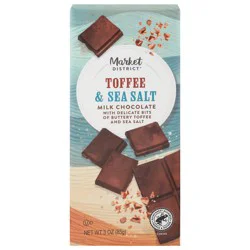 Market District Toffee & Sea Salt Milk Chocolate