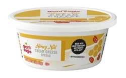 Giant Eagle Cream Cheese, Honey Hut