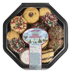 Giant Eagle Holiday Cookie Assortment Tray, Small
