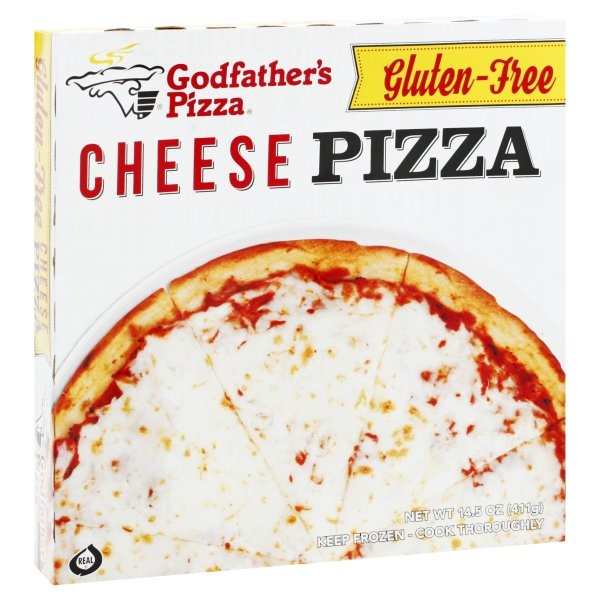 slide 1 of 1, Godfather's Gluten Free Cheese Pizza, 14.4 oz