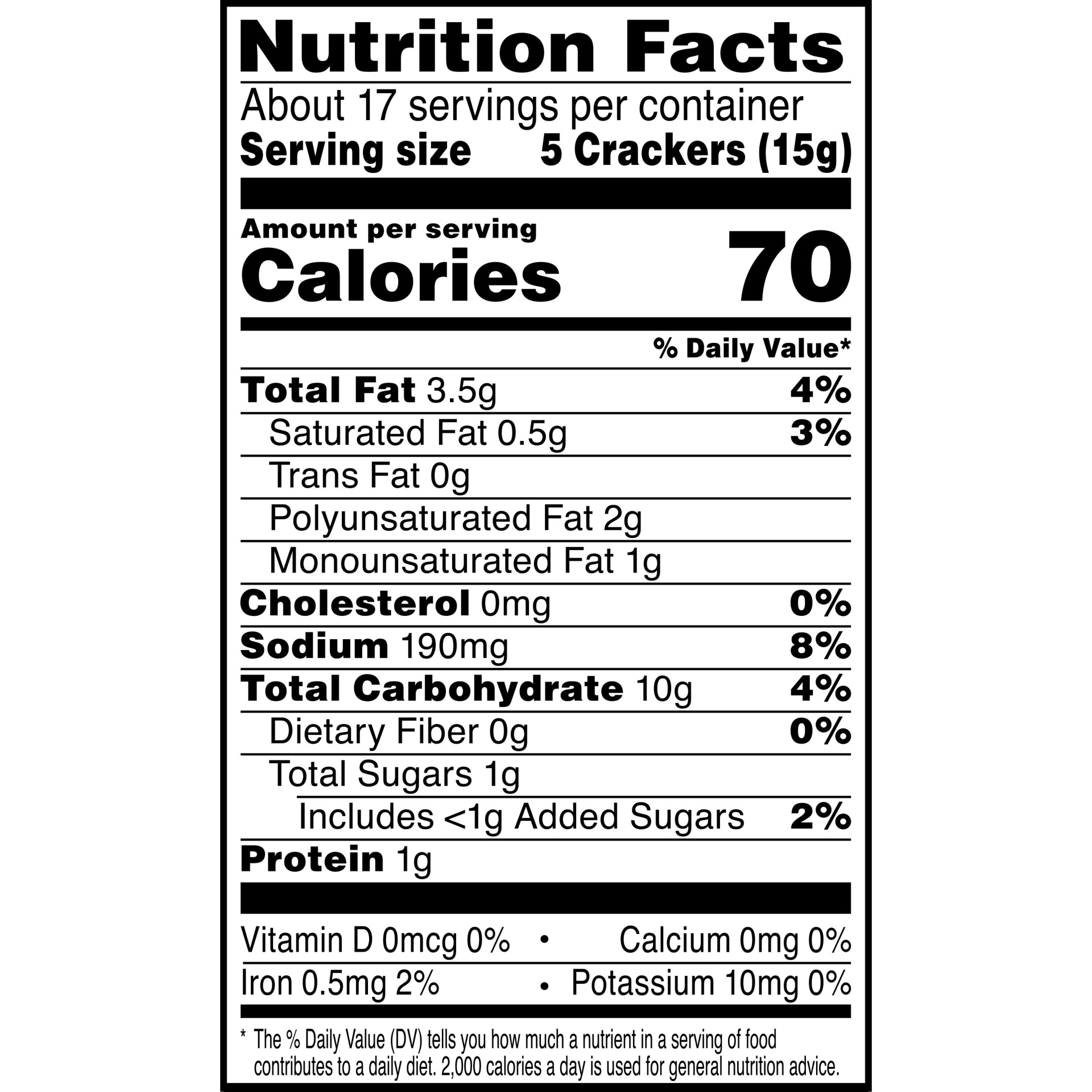 slide 7 of 7, Town House FlipSides Oven Baked Crackers, Lunch Snacks, Snack Crackers, Original, 9.2oz Box, 1 Box, 9.2 oz