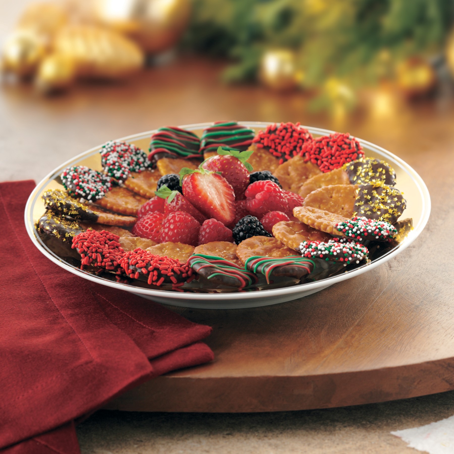 slide 2 of 5, Town House FlipSides Original Oven Baked Crackers, 9.2 oz