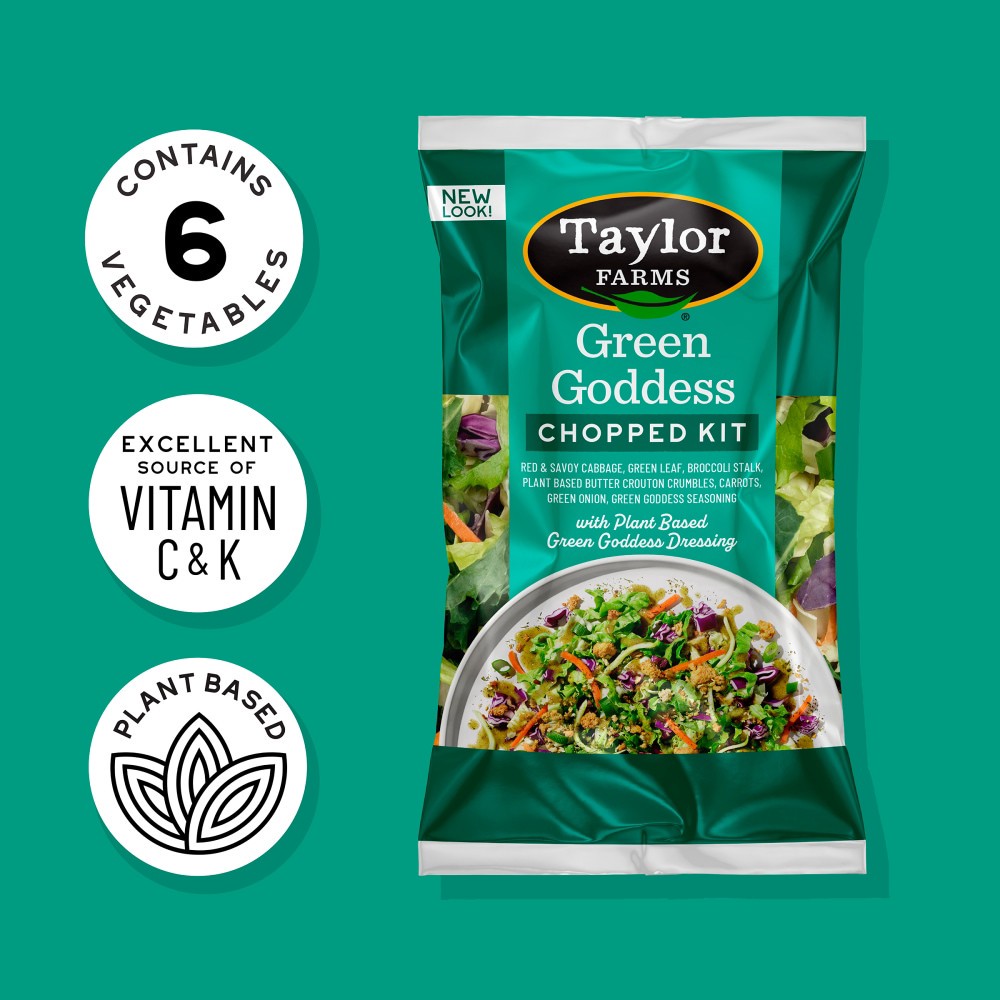 slide 6 of 6, Taylor Farms Green Goddess Chopped Salad Kit, 11.57 oz