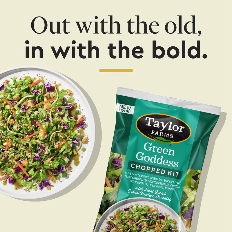 slide 2 of 5, Taylor Farms Green Goddess Chopped Salad Kit, 11.57 oz