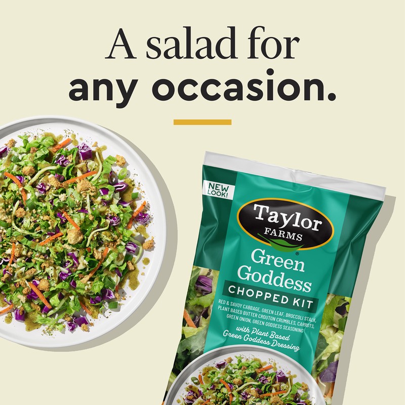 slide 5 of 5, Taylor Farms Green Goddess Chopped Salad Kit, 11.57 oz