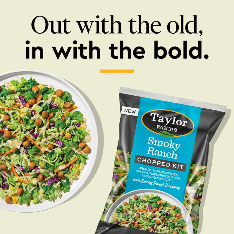 slide 3 of 5, Taylor Farms Smoky Ranch Chopped Salad Kit, 11.57 oz