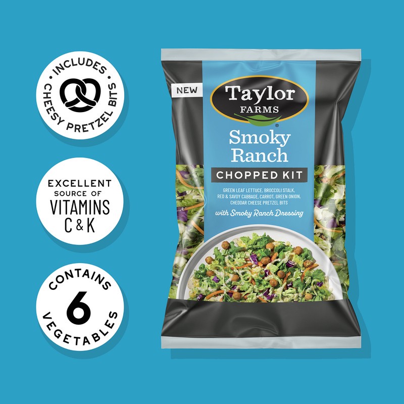 slide 4 of 5, Taylor Farms Smoky Ranch Chopped Salad Kit, 11.57 oz