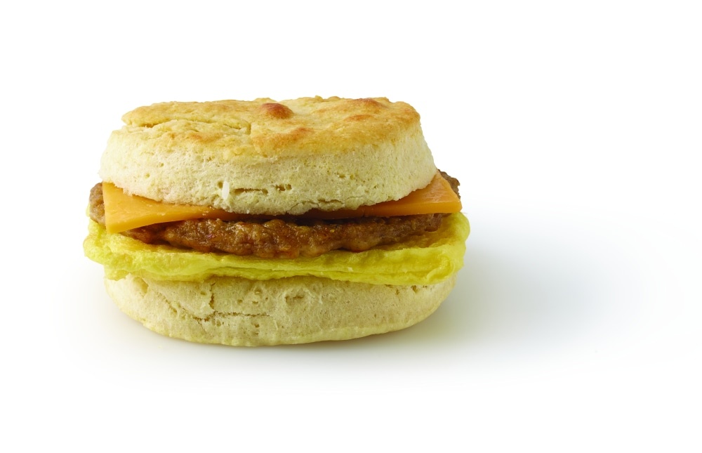 slide 3 of 3, Taylor Farms Sausage, Egg & Cheese Biscuit, 5.75 oz