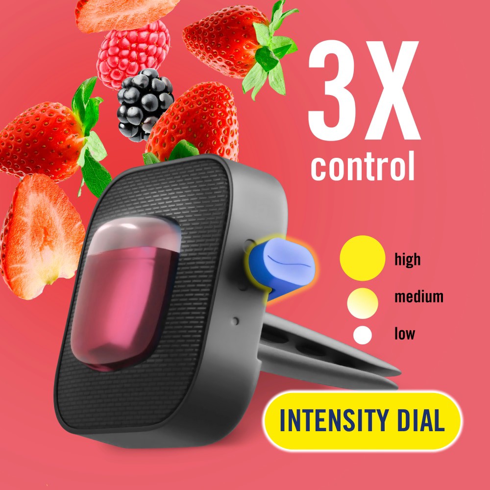 slide 4 of 6, Febreze Auto Berry Car Air Freshener, 2 ct