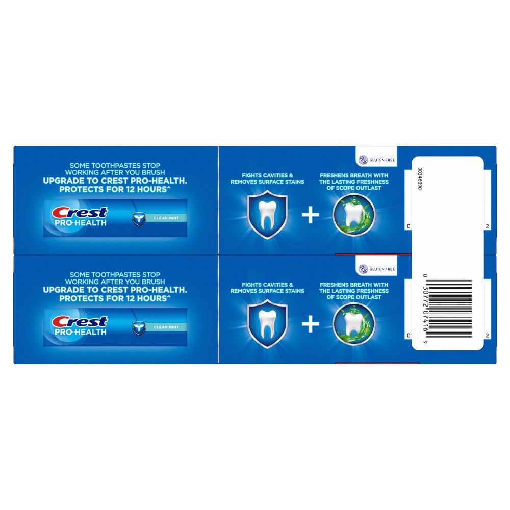 slide 4 of 6, Crest Plus Active Foam + Whitening Scope Premium Toothpaste, 2 ct; 7.2 oz