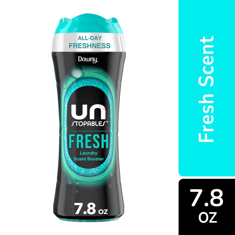 slide 1 of 6, Downy Unstopables Fresh Laundry Scent Booster 7.8 oz, 7.8 oz