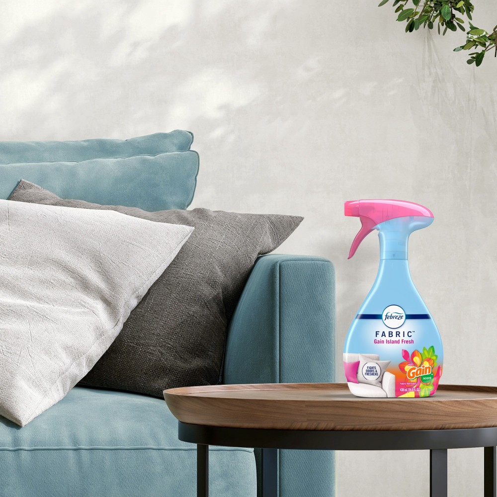 slide 6 of 6, Febreze Fabric Gain Island Fresh Fabric Refresher 23.6 fl oz, 23.6 fl oz