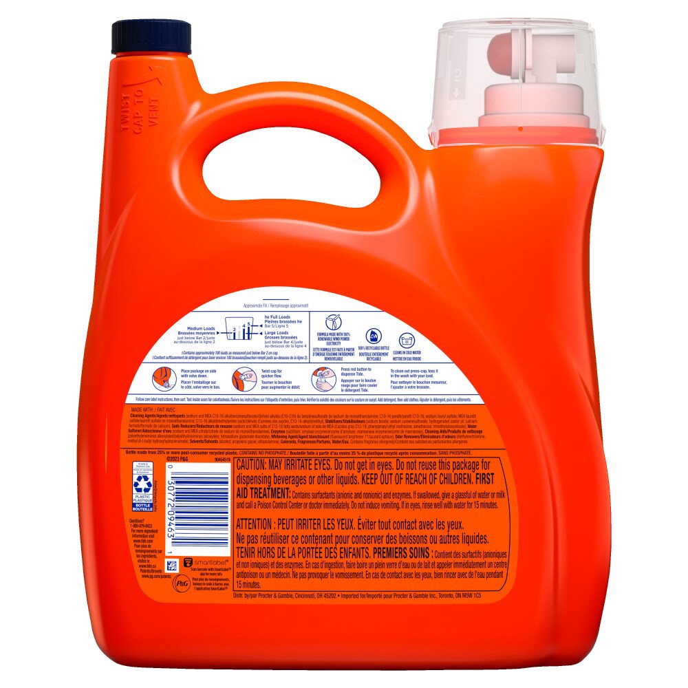 slide 2 of 6, Tide Clean Breeze High Efficiency Liquid Laundry Detergent - 146 fl oz, 146 fl oz