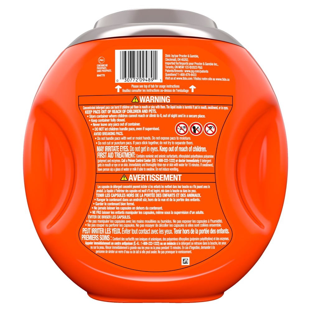 slide 6 of 6, Tide PODS with Downy, Liquid Laundry Detergent Pacs, April Fresh, 57 ct