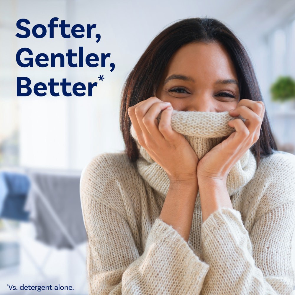 slide 6 of 6, Downy Free & Gentle Liquid Fabric Softener, 44 fl oz, 60 Loads, Hypoallergenic, Sensitive Skin Friendly Fabric Conditioner Liquid, 1.38 qt