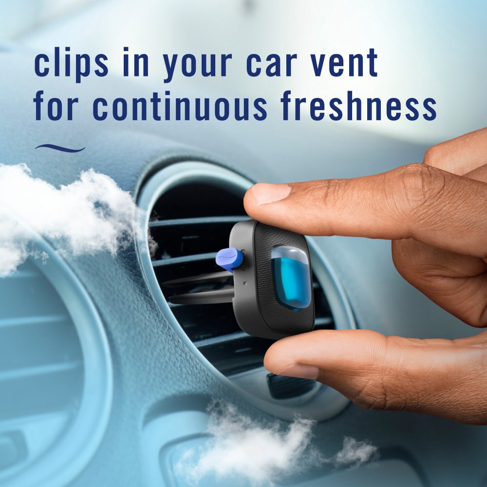 slide 6 of 6, Febreze Cactus Flower Auto Vent Clip Air Freshener, 2 ct / 0.14 fl oz