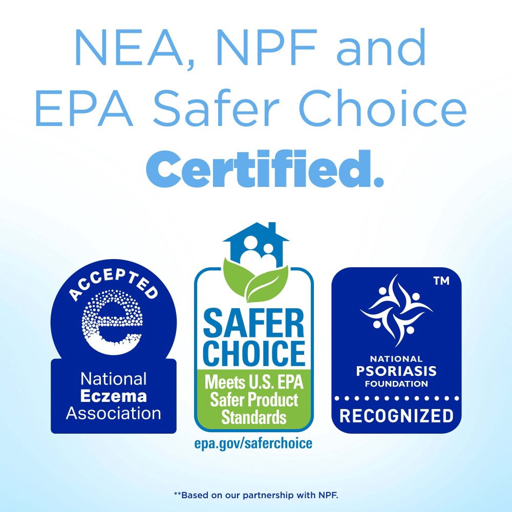 slide 6 of 6, Tide Free & Gentle Liquid Laundry Detergent, 64 Loads, 84 fl oz, Tide Laundry Detergent, Clean Laundry Detergent, 2.62 qt