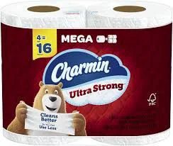 Charmin Ultra Strong Bathroom Tissue 143sf